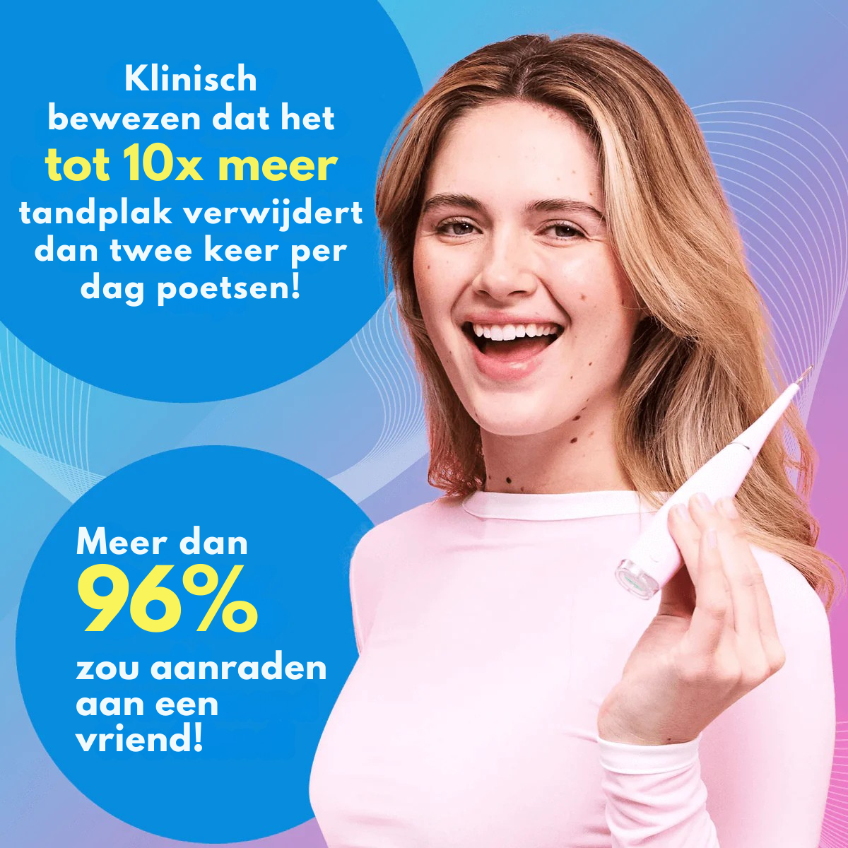 GlowSmile™ Pro - Ultrasone Tandenreiniger