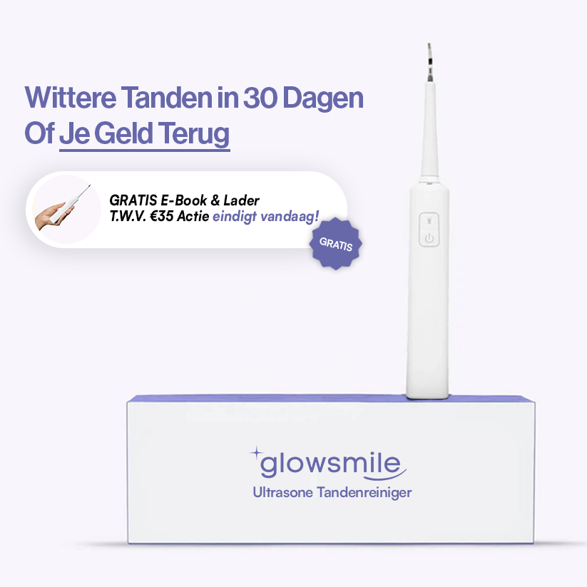 GlowSmile™ Pro - Ultrasone Tandenreiniger